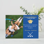 フィールドホッケー写真卒業クラス2022 Anno 案内状 (スタンド正面)