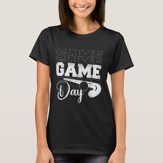 フィールドホッケー大会の日 _2 Tシャツ (正面)