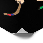 フィールドホッケー大好き ポスター (角)