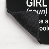 フィールドホッケー女子の定義 マウスパッド (コーナー)