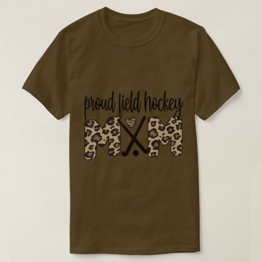 フィールドホッケー誇りを持ったママField Hockey Mama Tシャツ (デザイン正面)