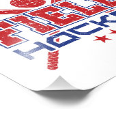 フィールドホッケー遊をやりたい フォトプリント            (角)