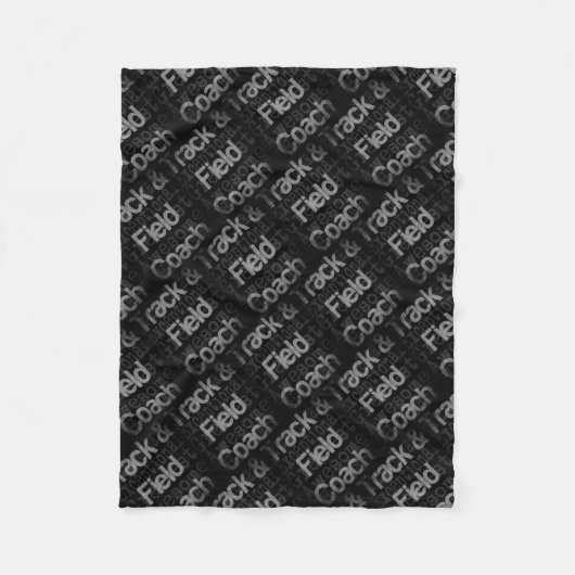フィールドホッケー選手の超常者 フリースブランケット (正面)