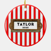 フィールドホッケー2020回収可能 セラミックオーナメント (裏面)