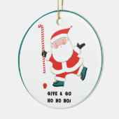 フィールドホッケー2023収集可能セラミックオーナメント セラミックオーナメント (左)