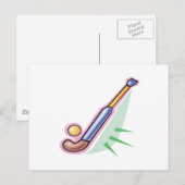 フィールドホッケー3 ポストカード (正面/裏面)