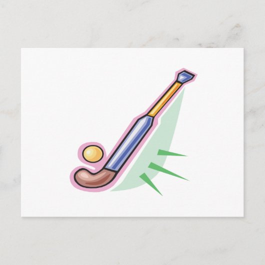 フィールドホッケー3 ポストカード (正面)