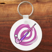 フィールドホッケー キーホルダー (正面)