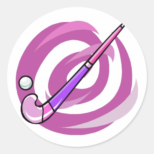 フィールドホッケー ラウンドシール (正面)