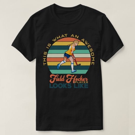 フィールドホッケー Tシャツ (デザイン正面)