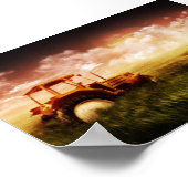 フィールドポスター用トラクター ポスター (角)