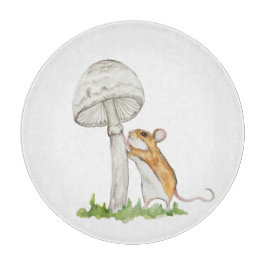 フィールドマおもしろいウスとキノコのリアル化 カッティングボード