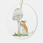 フィールドマおもしろいウスとキノコのリアル化 セラミックオーナメント (左)