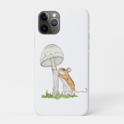 フィールドマおもしろいウスとキノコのリアル化 Case-Mate iPhoneケース (裏)
