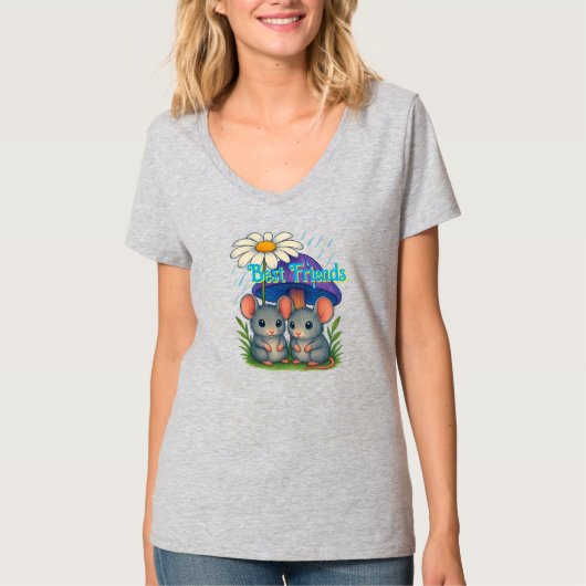 フィールドマウスのフレンド Tシャツ (正面)
