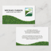 フィールドロゴの木 | Grass Landscape 名刺 (正面/裏面)
