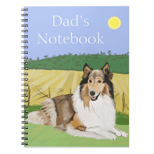 フィールド付きラフなコライNotebook ノートブック (正面)