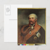 フィールド元帥プリンスフォンBlucher c.1816 ポストカード (正面/裏面)