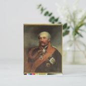 フィールド元帥プリンスフォンBlucher c.1816 ポストカード (スタンド正面)