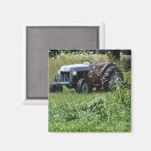 フィールド内のトラクター マグネット (正面/裏面)