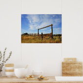 フィールド内のフェンス ポスター (キッチン)