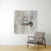 フィールド内のブリタニースパニエル犬狩り タペストリー (インサイチュ(横))