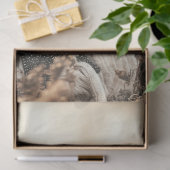 フィールド内の子ハイランド牛を分離 薄葉紙 (ギフト)