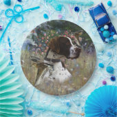 フィールド内の美しいポインタ ペーパープレート (パーティー)