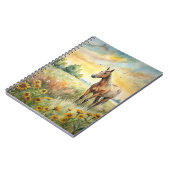 フィールド内の馬 ノートブック (左側)