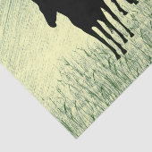 フィールド内の馬 薄葉紙 (詳細)