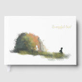 フィールド内の2つのウサギ ゲストブック (正面)