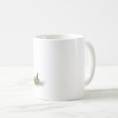 フィールド内の2つのウサギ コーヒーマグカップ (正面右)