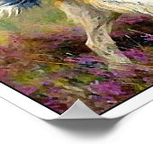 フィールド内の2つの英語セッター – Arthur Wardle ポスター (角)