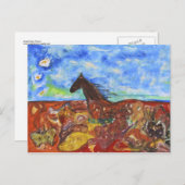 フィールド内 ポストカード (正面/裏面)