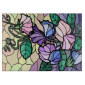 フィールド切断ボードのステイングラスリリー カッティングボード (正面)