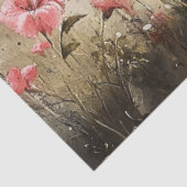 フィールド右側のデコップランドスケープウサギ 薄葉紙 (詳細)