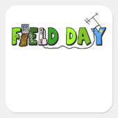 フィールド名タグまたはシール スクエアシール (正面)