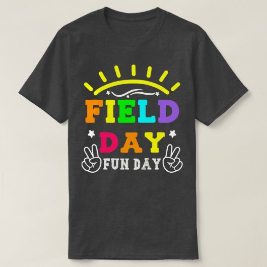 フィールド日おもしろい日おもしろい先生キッズフィールド日 Tシャツ (デザイン正面)