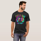 フィールド日おもしろい日先生学生子供の最終日 Tシャツ (正面フル)