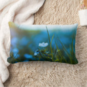 フィールド春の花 ランバークッション (ブランケット)