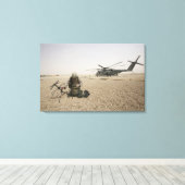 フィールド無線事業者 キャンバスプリント (インサイチュ (ウッドフロア))