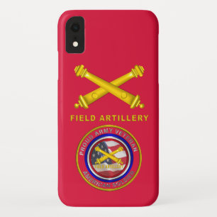 フィールド砲兵の色 – 退役軍人 iPhone XRケース