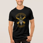 フィールド砲兵ベテラン トライブレンドTシャツ (正面)
