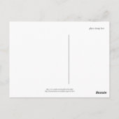 フィールド系イギリススプリンガースパニエル ポストカード (裏面)