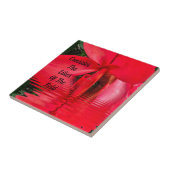 フィールド聖書の詩のユリを考える タイル (側面)