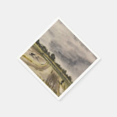 フィールド2内の金属検出 スタンダードカクテルナプキン (角)