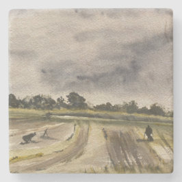 フィールド2内の金属検出 ストーンコースター