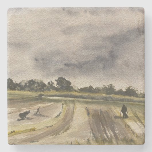 フィールド2内の金属検出 ストーンコースター (正面)