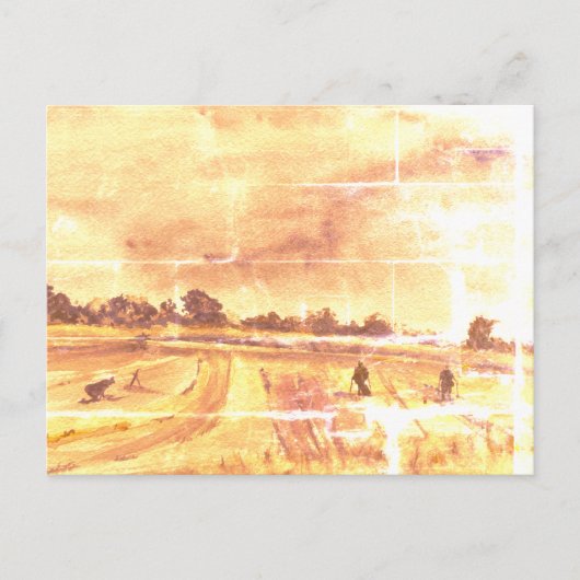 フィールド2内の金属検出 ポストカード (正面)