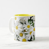 フィールド・オブ・デイジー写真 ツートーンマグカップ (正面左)